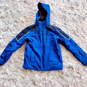 OBERMEYER M Men’s Blue Ski Jacket with Navy Details